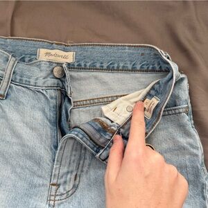 Madewell straight leg Jean
